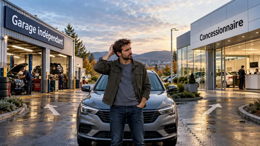 Garage indépendant ou concessionnaire : où faire réparer sa voiture en 2026 ?